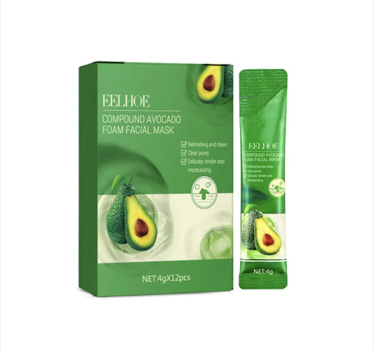 Avocado Fruit Foam Mask - Oil Control & Deep Cleaning